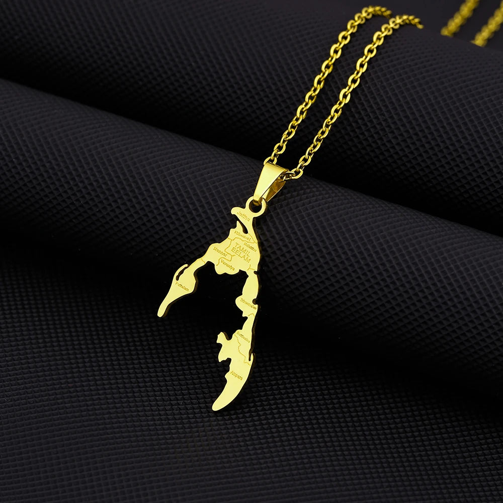 Tamil Eelam Stainless Steel Pendant