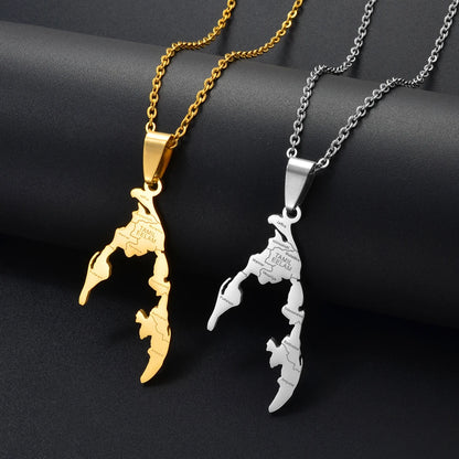 Tamil Eelam Stainless Steel Pendant